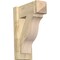 Ekena Millwork Funston Arts & Crafts Rough Sawn Outlooker, Douglas Fir, 6"W x 14"D x 18"H OUT06X14X18FST03RDF - alternate 1